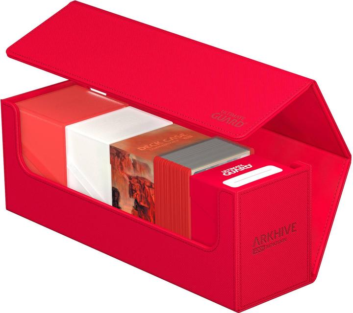 Produktbild Ultimate Guard Kartenbox XenoSkin Arkhive Monocolor 400+ Rot