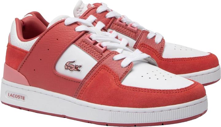 Actual product image Lacoste Womens/Ladies Court Cage Leather Trainers (38)
