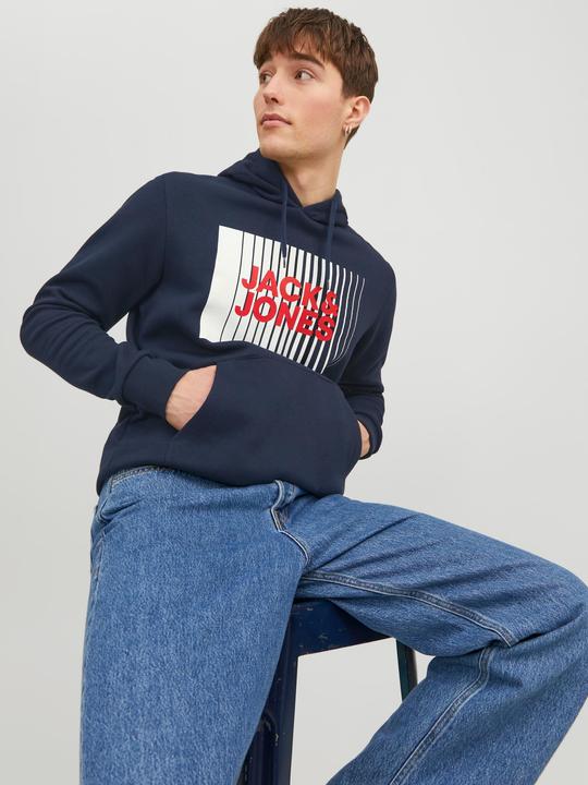 Immagine prodotto Jack & Jones Felpa con cappuccio con logo (M)
