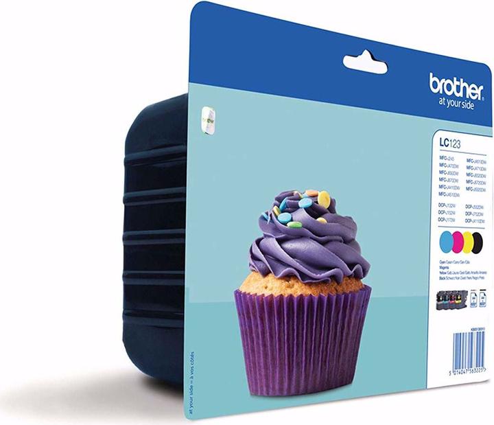 Produktbild Brother LC-123VALBP Value Pack (M, BK, Y, C)