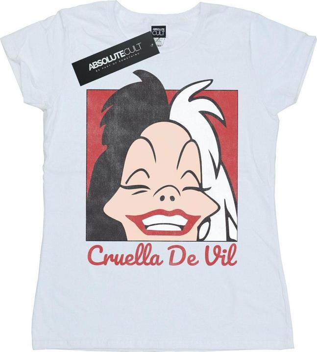 Produktbild Disney Cruella De Vil Cropped Head TShirt (XL)