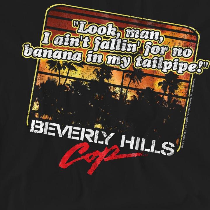 Image du produit Beverly Hills Cop - T-shirt BANANA IN MY TAILPIPE - Adulte (XXL)
