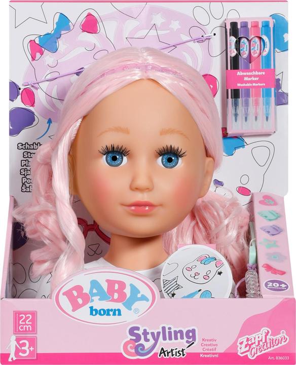 Image du produit Zapf Creation Tête de coiffure