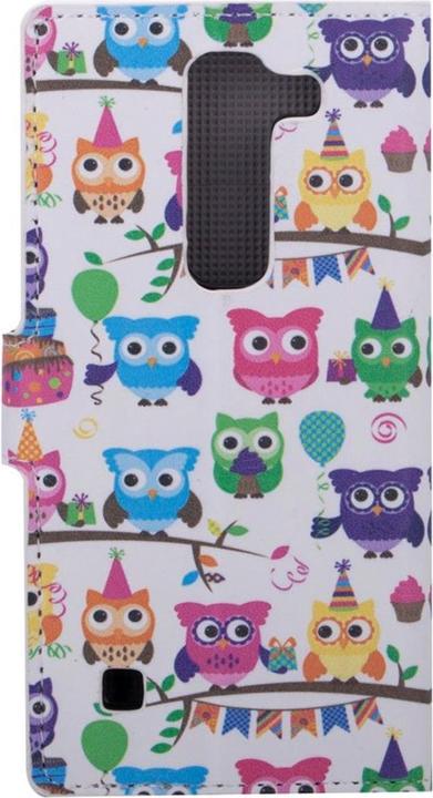Produktbild König Design Handyhülle Tasche für Handy LG Spirit Bunte Eulen Party (LG Spirit C70)
