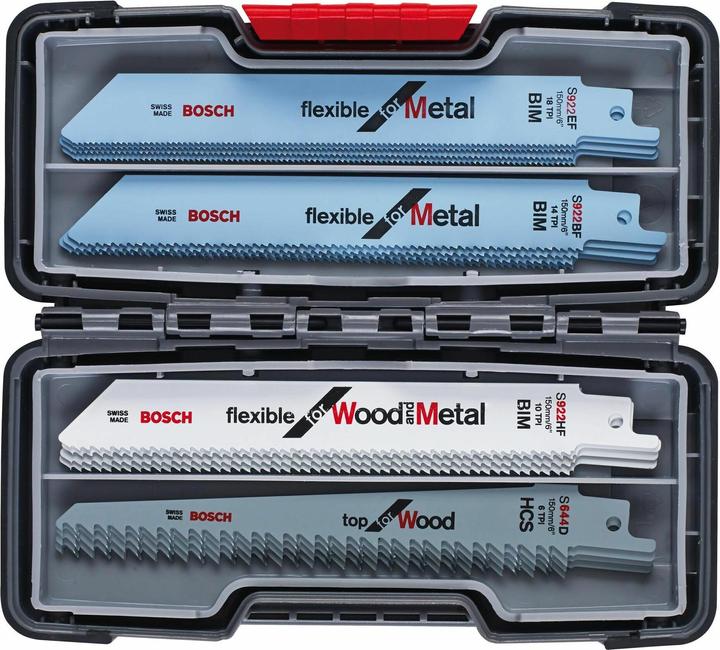 Actual product image Bosch Professional Zubehör 20-piece reciprocating saw blade set Wood and Metal