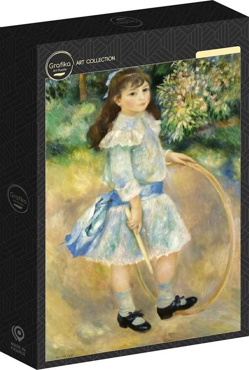 Immagine prodotto Grafika Puzzle 1000 pezzi Auguste Renoir : Ragazza con cerchio, 1885 (1000 pezzi)