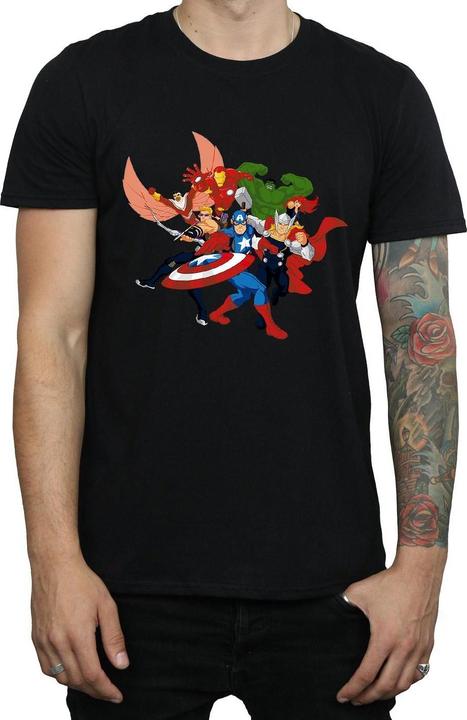Produktbild Avengers Assemble Comic Team TShirt (M)