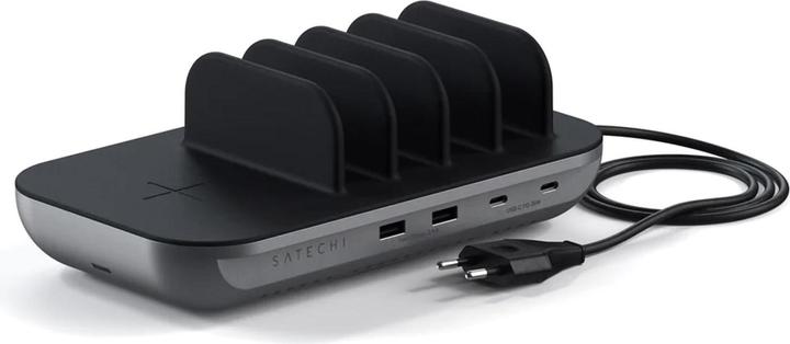 Actual product image Satechi 5 Port MultiDevice Charging Station (20 W)