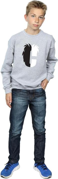 Produktbild Disney Alphabet C Is For Cruella De Vil Sweatshirt Jungen (140, 146)