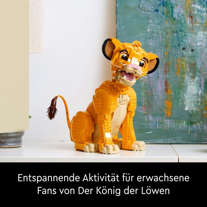 Produktbild LEGO Simba, Der junge König der Löwen (43247, LEGO Disney)