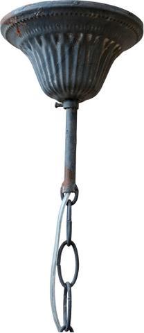 Immagine prodotto Chic Antique Lampada a sospensione grigia, a un braccio, stile vintage shabby (E14)