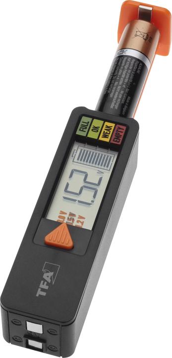 Actual product image TFA 98.1126.01 BatteryCheck