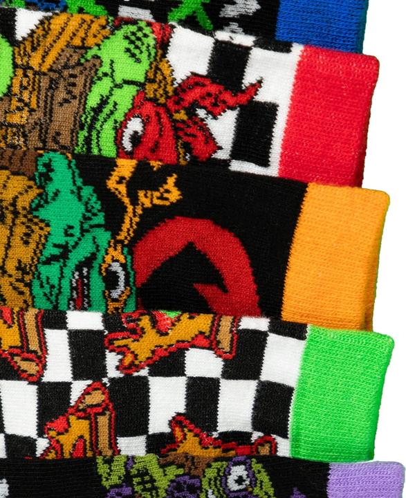 Actual product image Teenage Mutant NT Boys More Skate Less Hate Socks (31.5 - 36)