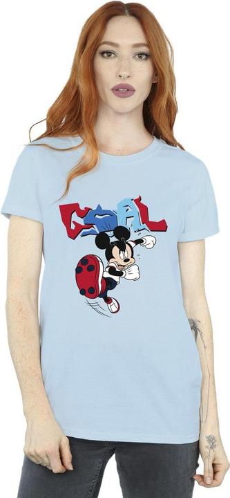 Image du produit Disney - T-shirt MICKEY MOUSE GOAL STRIKER POSE - Femme (S)
