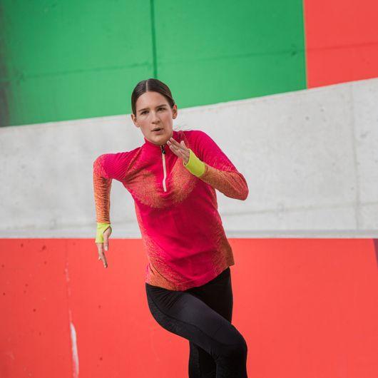Actual product image UYN Laufshirt Mit Reissverschluss Und Langen Ärmeln Exceleration (XL)