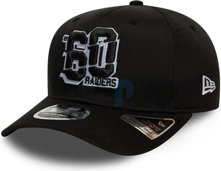 Produktbild New Era NFL - Las Vegas Raiders - Established Number 9Fifty Stretch Snapback Cap schwarz ML (59)