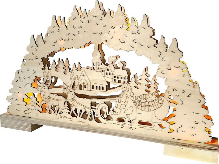 Produktbild HTI-Living Schwibbogen Weihnachtsschlitten