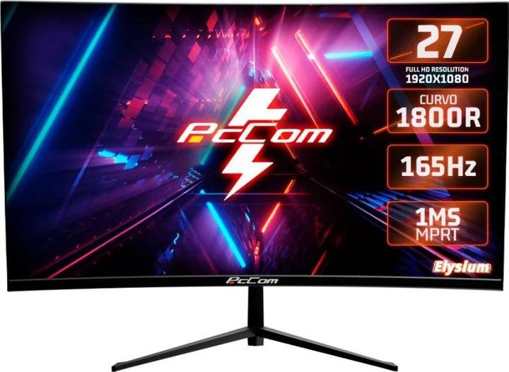 Actual product image PcCom Monitor Elysium GO2780CV 27 165 Hz (1920 x 1080 pixels, 27")