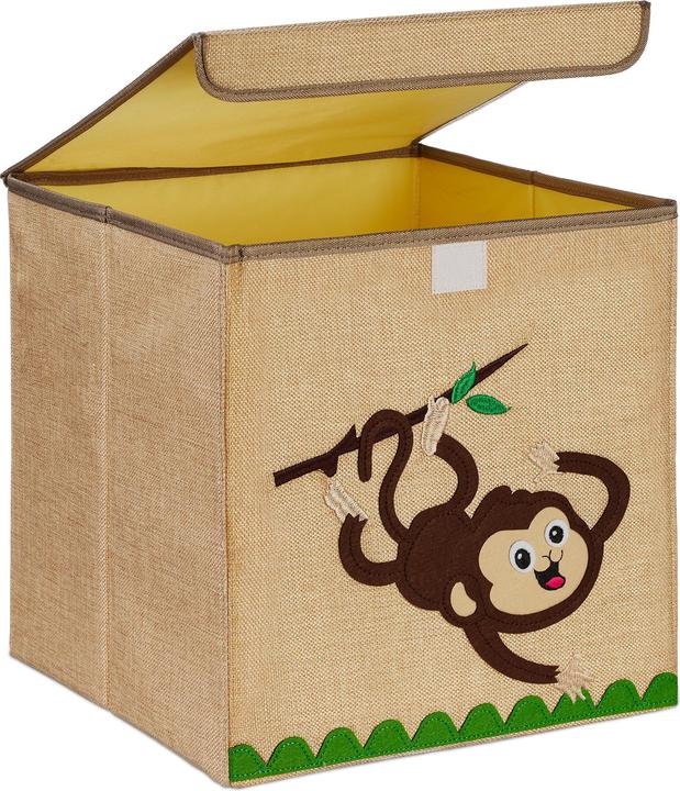 Relaxdays Scatola portaoggetti per bambini