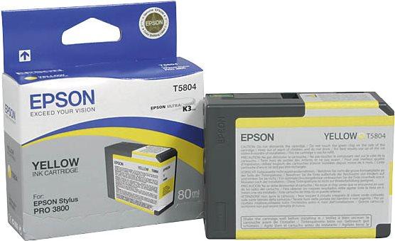 Image du produit Epson T5804 (Y)