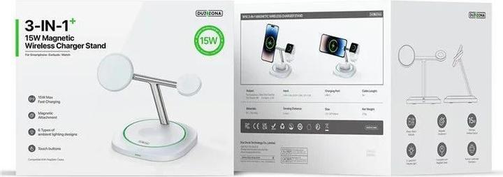 Immagine prodotto Duzzona W16 Charger 3-in-1 (15 W)