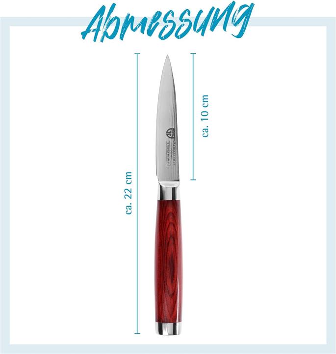 Actual product image Gräwe Damascus Paring Knife 10cm (10 cm)