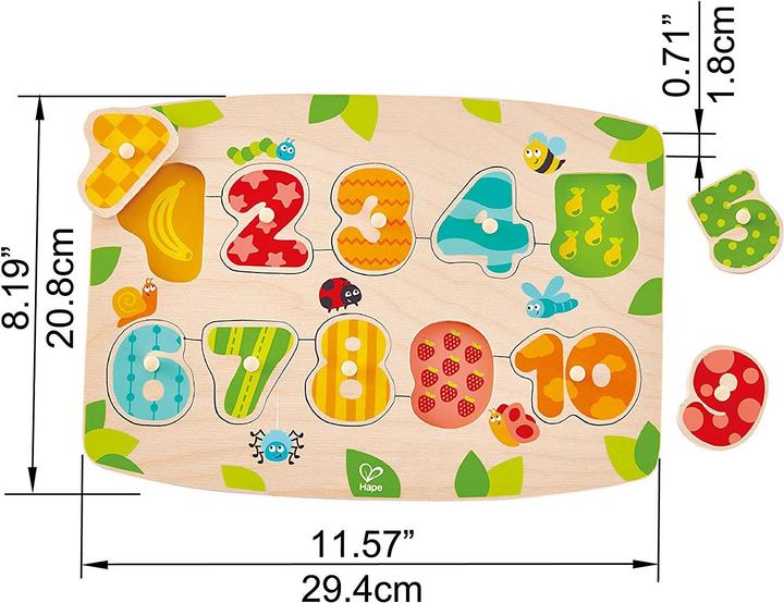 Produktbild Hape Zahlenpuzzle