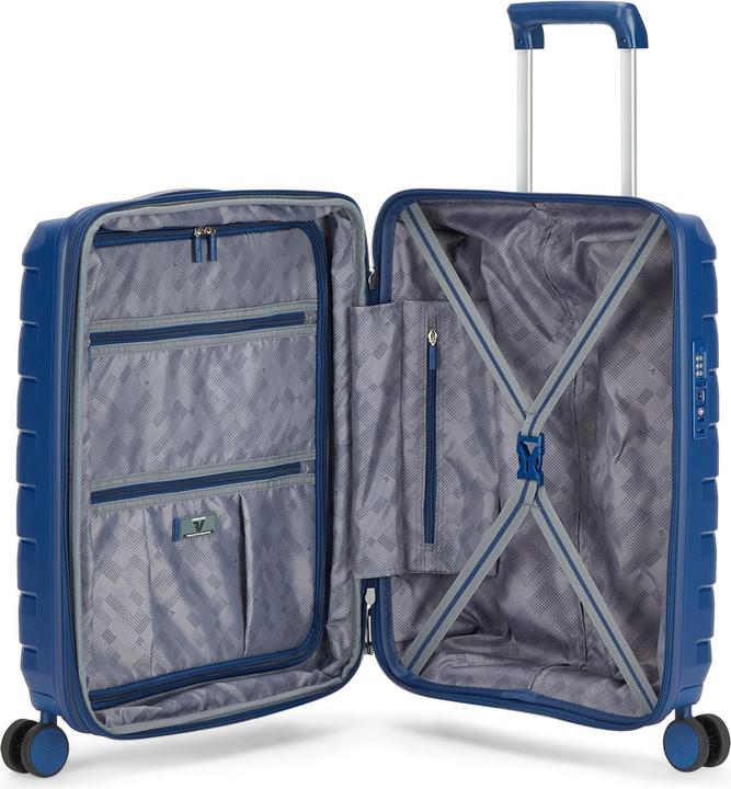 Immagine prodotto Roncato Skyline 2.0 Carrello cabina a 4 ruote da 55 cm con ripiegamento elastico (40 l, Bagaglio a mano (fino a 50 litri))