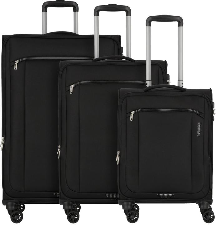 Immagine prodotto American Tourister Avantour 4 Rollen Kofferset 3-teilig mit Dehnfalte (218 l, XL (da 115l))