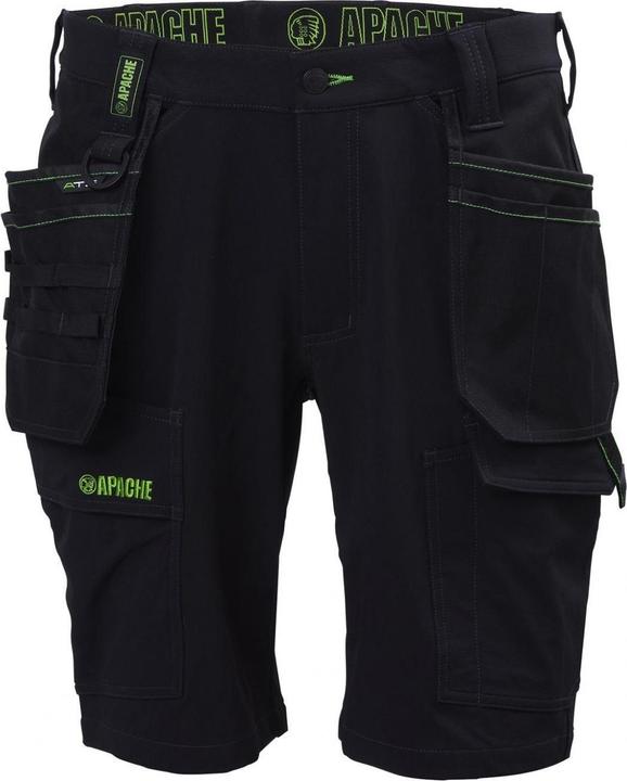 Apache Whistler Schwarz Stretch Holster Shorts (38)