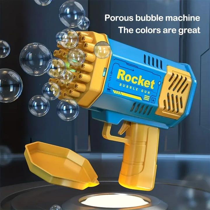 Image du produit Outdoor Active 40-trous Machine à bulles de savon électrique, pistolet à bulles de savon automatique