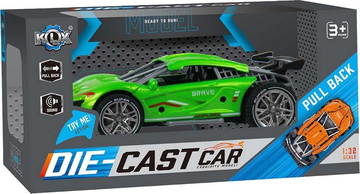 Produktbild KLX Toys Pull Back w. Sound - Green (534672)