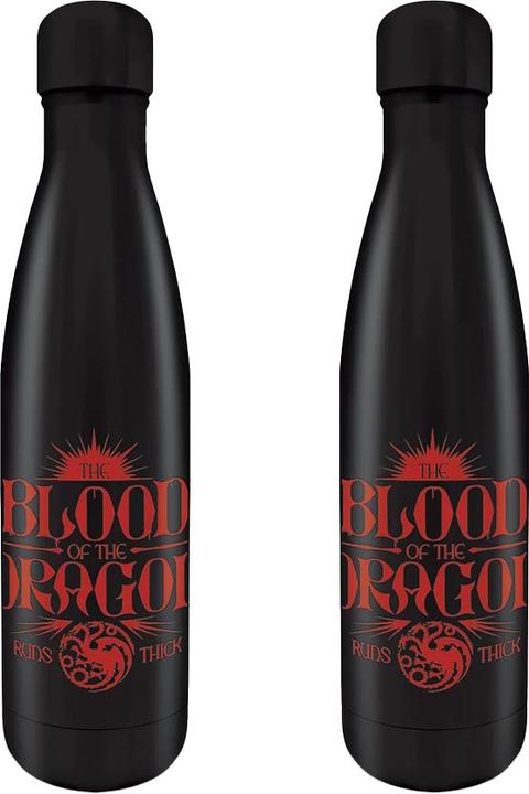 Produktbild Game of Thrones Wasserflasche Blood Of The Dragon Metall