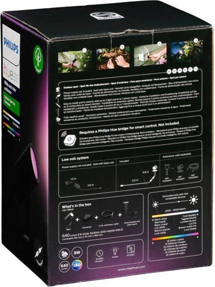 Actual product image Philips Hue Lily Extension (640 lm, IP65)