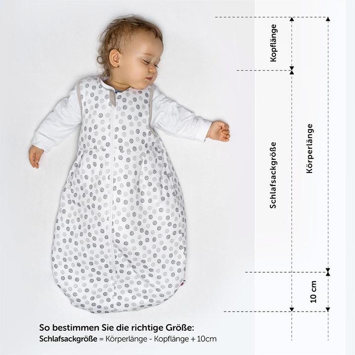 Produktbild Coconette Schlafsäcke 2-tlg. Schlafsack-Set - Circle Weiss Grau -