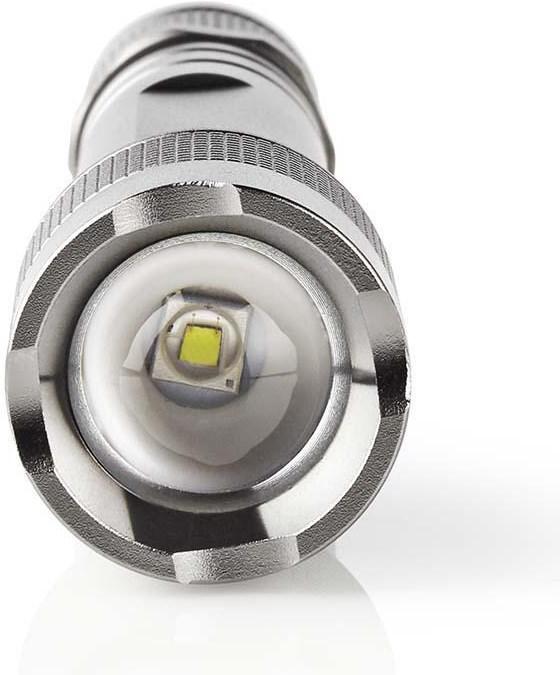 Immagine prodotto Nedis Torcia LED, Premium, 150lm - argento (2.90 cm, 150 lm)