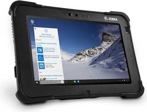 Productafbeelding Zebra Robuuste Tablet L10 Nfc Wwan (4G, 10.10", 128 GB, Zwart)