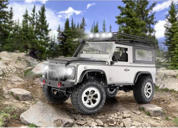 Produktbild Reely Silber Brushed 1:16 RC Einsteiger Modellauto Elektro Crawler Allradantrieb (4WD) RtR 2,4GHz I (RTR Ready-to-Run)