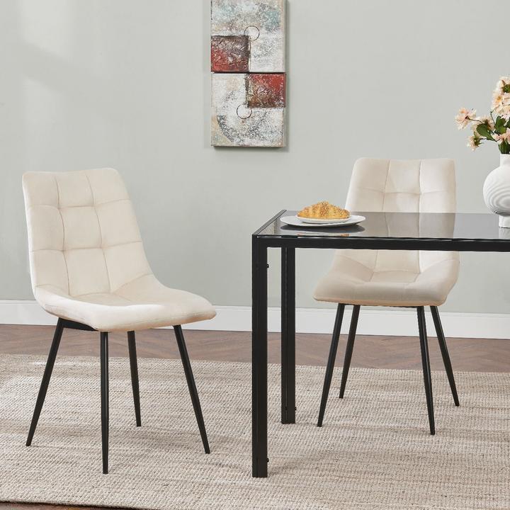 Actual product image Juskys Esszimmerstuhl Blanca Set