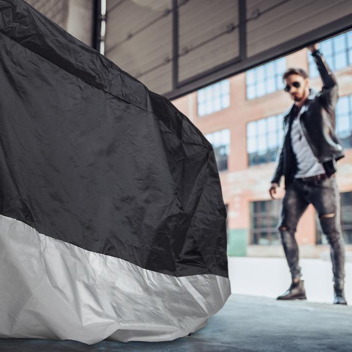 Produktbild Relaxdays Motorrad-Abdeckplane