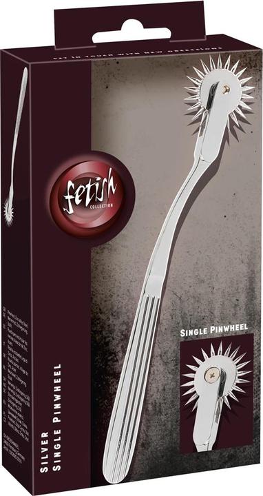 Actual product image Fetish Collection Silver Single Pinwheel