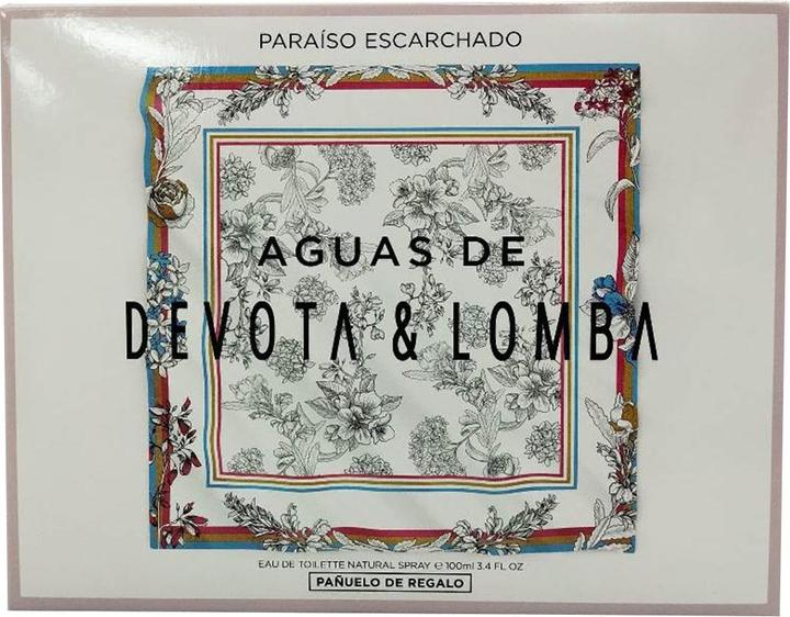 Actual product image Devota & Lomba PARAISO ESCARCHADO SET (ET 100 vp + PAÑUELO) (6 uds + 1 tester free) NOVEDAD (Eau de toilette, 100 ml)