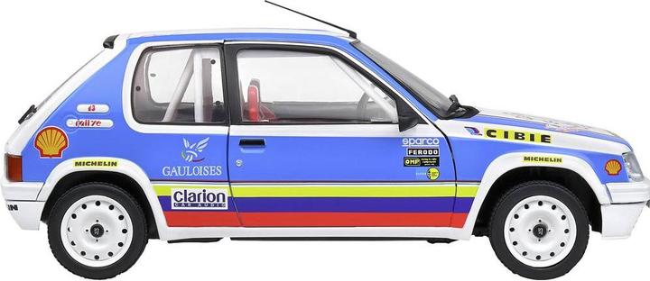 Image du produit Solido 1:18 Peugeot 205 Rallye 1.9L blanc