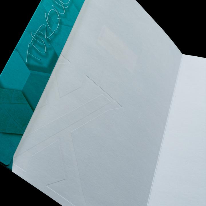 Actual product image HERMA A4 cardboard booklet protector X