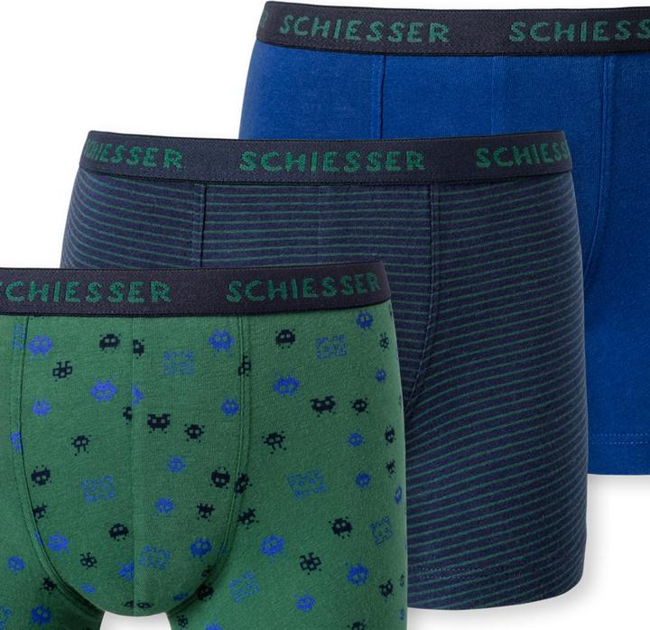Produktbild Schiesser 9er Pack 95/5 Organic Cotton Retro-Short / Pant (92, 9er Pack)