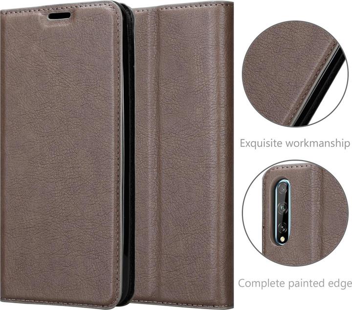 Actual product image Cadorabo Book Invisible Magnet Cover (Huawei P Smart S)