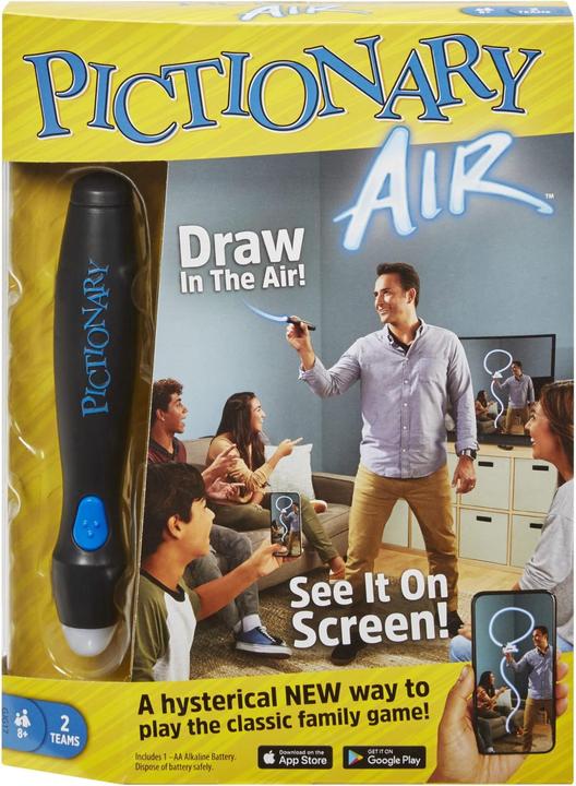 Produktbild Mattel Games Pictionary Air (Dansk)