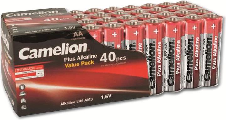 Immagine prodotto Camelion Batteria Mignon (AA) Alkali-Ma (40 pz., AA, 2700 mAh)