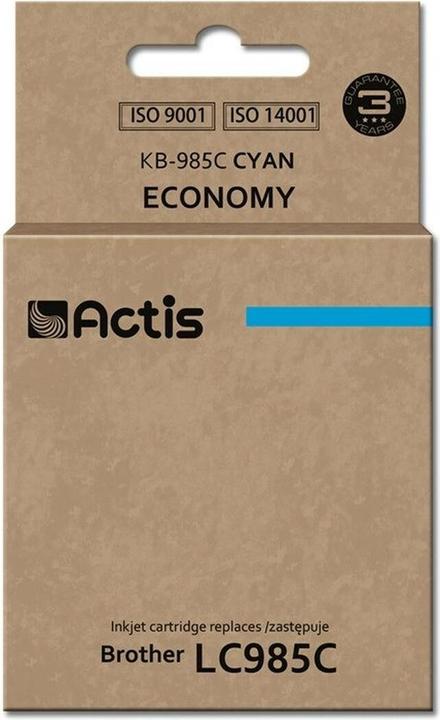 Produktbild Factis KB-985C tusz Brother LC985 cyan - Kompatibel - Tintenpatrone (C)