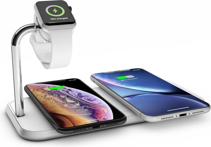 Actual product image Zens Aluminium Dual Wireless Charger + Watch (20 W)